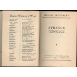 Dennis Wheatley Strange Conflict 1st Edition (c. ) 1940s Book. We combine shipping on all lots.