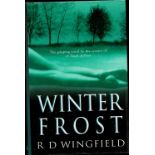 R. D. Wingfield Winter Frost Fine with complete Dust Jacket, Wrapper Hardback 1st Edition 1999 Book.