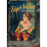 Edgar Wallace The Ghost of Down Hill with complete Dust Jacket, Wrapper Hardback Reissue 1930