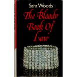 Sara Woods The Bloody Book of Law Fine with complete Dust Jacket, Wrapper Hardback 1st Edition