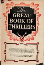 The great Book of Thrillers. with complete Dust Jacket, Wrapper Hardback 1935 1st Edition Book. We