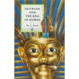 M. J. Trow Lestrade and The Kiss Of Horus Fine with complete Dust Jacket, Wrapper Hardback 1st Ed.