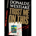 Donald E. Westlake Trust Me On This Fine with complete Dust Jacket, Wrapper Hardback 1st Edition