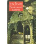 P. D. James Devices and Desires Fine with complete Dust Jacket, Wrapper Hardback 1st Edition 1989