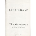 Jane Adams. The Greenway. Rare: Uncorrected Proof Copy 1995 Book. We combine shipping on all lots.