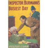 Belton Cobb Inspector Burmann's Busiest Day Fine with complete Dust Jacket, Wrapper Hardback Reprint