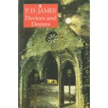 P. D. James Devices and Desires with complete Dust Jacket, Wrapper Hardback 1st Edition 1989 Book.