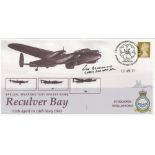 Dambuster 617 Squadron Les Munro signed Reculver Bay 11th April to 14th May 1943 FDC PM The Cenotaph
