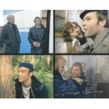 Actor, George Sweeney signed 10x8 colour collage photograph picturing scenes from The Sweeney,