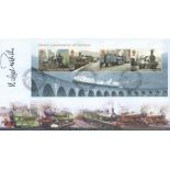 Michael Portillo Signed Internet Stamps, Celebrating Classic Locomotives of Scotland FDC. 145 of 200