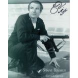 Shane Rimmer signed 10x8 black and white photo as Captain Carter. Good condition. All autographs