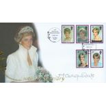 Lady Sarah McCorquodale Signed Internet Stamps, 10th Anniversary of Diana First Day Cover. 5 of 10