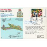 WW2 Scharnhorst Captain Karl Hoffmann Signed No XV Squadron 60th Anniversary of the formation of the