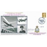 World War II Signed FDC Titled The Rebuilding Of The Squadron. Signed by Flight Sergeant Grant