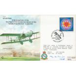 RAF Marshal of the RAF Sir Dermot Boyle Signed 50th Anniv of the 1st Flight of the Production