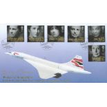 Concorde Capt Barbara Harmer signed 2008 Internetstamps Women of Achievement official FDC, Harmer