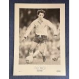 Ossie Ardiles Tottenham 16 x 23 black and white limited edition photo. Good condition. All