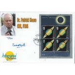 Patrick Moore signed Autographed Editions 1999 Eclipse FDC. Good condition. All autographs come with