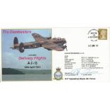 Dambuster World War II Fl Lt Harry Humphries signed The Dambusters Lancaster Delivery Flights AJ G