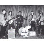 Pete Best signed 10x8 colour photo. Best is an English musician known as the drummer of the