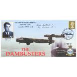 Dambuster World War II Sgt Fred Sutherland signed Bill Astell Men of the Dams Raid commemorative FDC