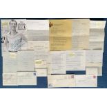 Fantastic Music and Entertainment Collection of 15 Signed Letters, Some TLS, Some ALS, Some