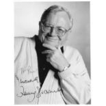 Actor and Comedian, Harry Secombe signed 6x5 black and white photograph, dedicated to Paul.