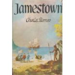 Signed Book Charles Barren Jamestown 1961 First Edition Hardback Book Signed and Dated 1961 by