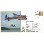 World War II Lettice Curtis signed The Dambusters Lancaster Delivery Flights AJ O 21st April 1943