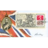 Viscount Linley Signed Internet Stamps, The Accession of King George V First Day Cover. 40 of 225