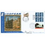 Glenys Kinnock MEP Signed Europe-Wide Postal Rate Benhams Silk Cachet First Day Cover. 1853 of