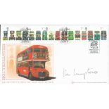 Ken Livingstone Signed Official Internet stamps cover, London Hop on-Hop Off Busses First Day Cover.