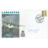 WW2 Iconic Female Aviator Lettice Curtis Signed Lancaster FDC with Stamps and Postmarks. 49 of 50