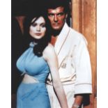 Madeline Smith signed 10x8 colour photo. Smith (born 2 August 1949) is an English actress. After