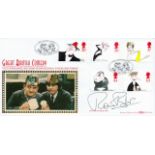 Ronnie Barker signed 1998 Great British Comedy official Benham FDC BLCS142. Good condition. All