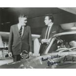 Desmond Llewelyn, a signed 10x8 photo. Actor who played Q in 17 James Bond films between 1963 and
