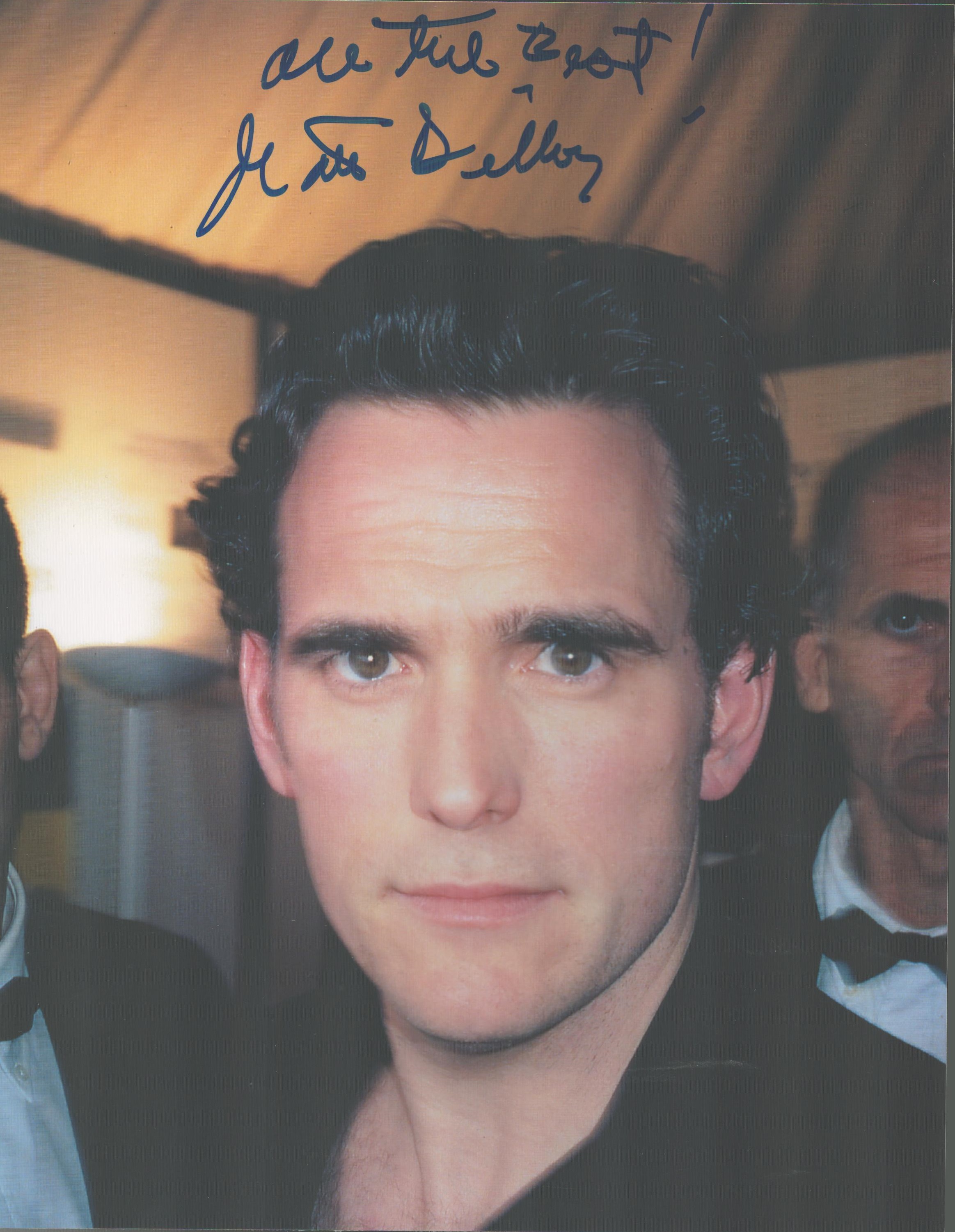 Actor, Matt Dillon signed 10x8 colour photograph. Dillon made his feature film debut in Over the