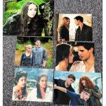 Twilight collection of 6 signed unusual photographs. 6 Signed photos include signatures from: