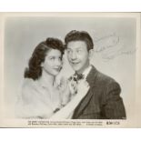 Donald O'Connor signed 10x8 vintage black and white photo. (August 28, 1925 - September 27, 2003)