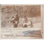 The Magnificent Seven Deadly Sins, a 10x8 sepia style film photo. Signed by Arthur Howard who played