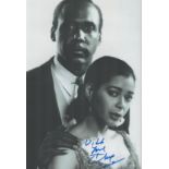 Singer and Actor, Irene Cara signed 12x8 black and white photograph. Cara (born March 18, 1959) sang