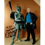 Jeremy Bulloch signed 10x8 colour photo. Dedicated. (16 February 1945 - 17 December 2020) was an