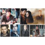 Twilight collection of 6 signed unusual photographs, including 5 10x8 colour photographs signed