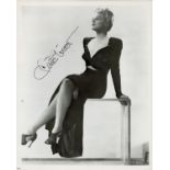 Claire Trevor signed 10x8 black and white photo. March 8, 1910 - April 8, 2000) was an American