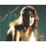 Louise Jameson signed Dr Who 10x8 colour photo. Good condition. All autographs come with a