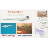 Brian Trubshaw signed Concorde silver jubilee 1994 cover. Good condition. All autographs come with a
