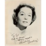 Barbara Shelley signed 10x8 black and white photo. Slight scratch to photo. Dedicated. 13 February