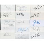 Signed white card collection. 35 in total. USA Olympic medallists. Amongst the signatures are