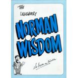 Norman Wisdom signed The Legendary Norman Wisdom vintage magazine signature on the cover. Good