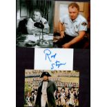 Rod Steiger 12x10 signature piece includes signed album page and three photos of the Hollywood